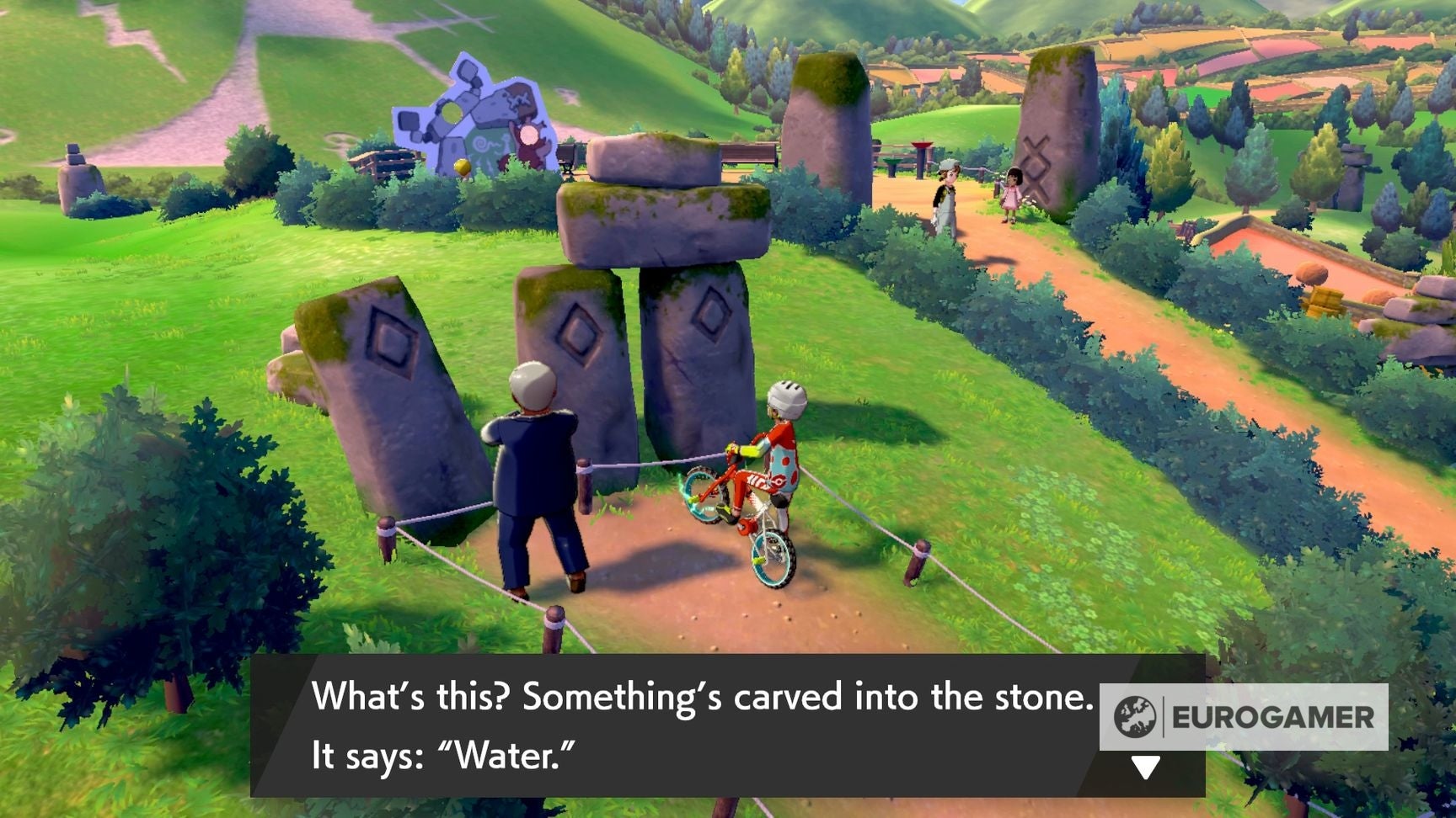 Pokémon Sword and Shield Turffield treasure riddle solution how to